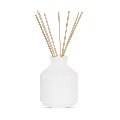 Mkd2 Rise Ceramic Flower Vase Pot Without Flowers, Small, White, 1 Piece for Home Decor, Living Room, Bedroom, Center Table and Office Decoration - Image 3