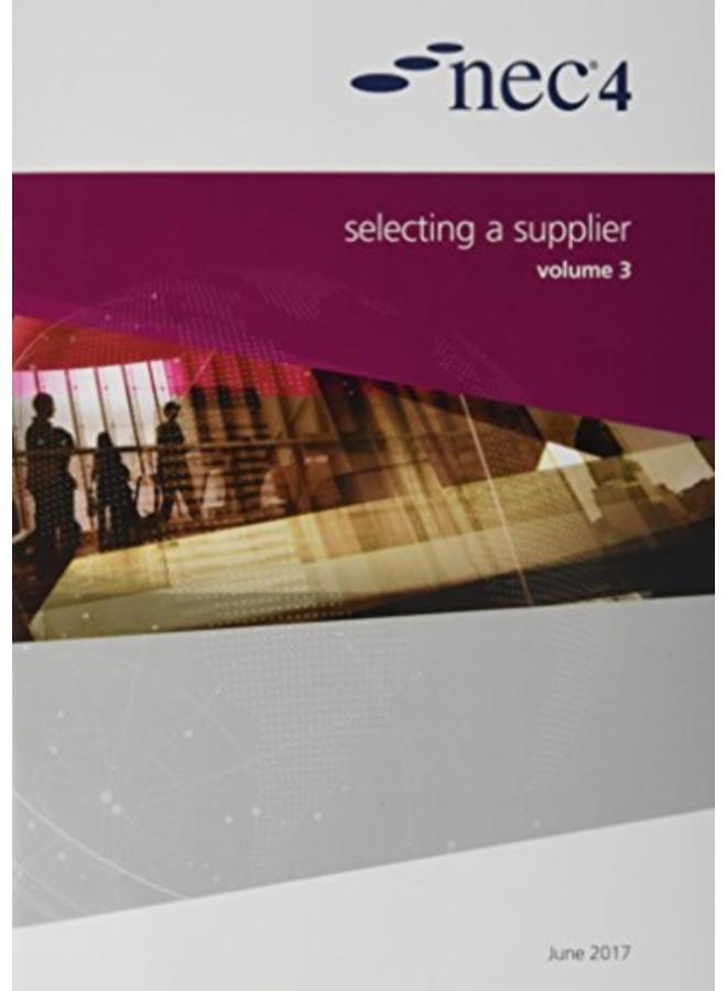 NEC4: Selecting a Supplier 