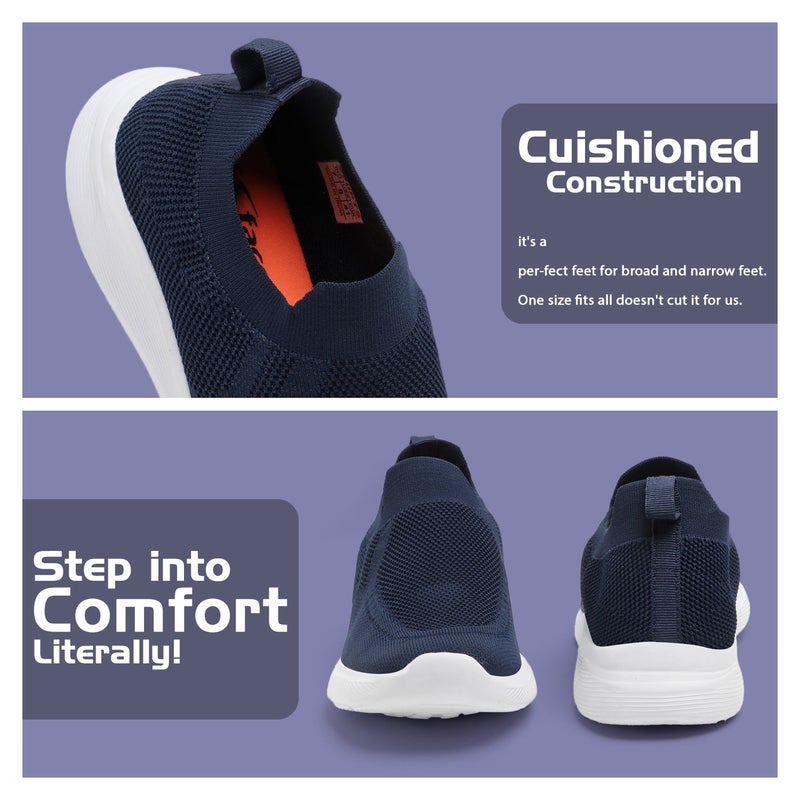 Face أحذية رياضية بحرية للرجال - Image 2