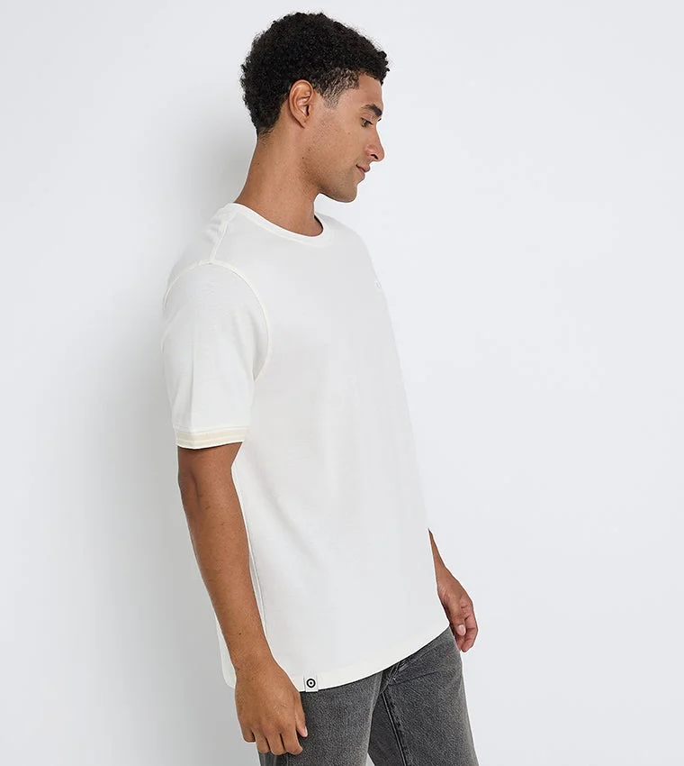 بين شيرمان Ben Sherman Men's Crew Neck Short Sleeve Graphic T-Shirt