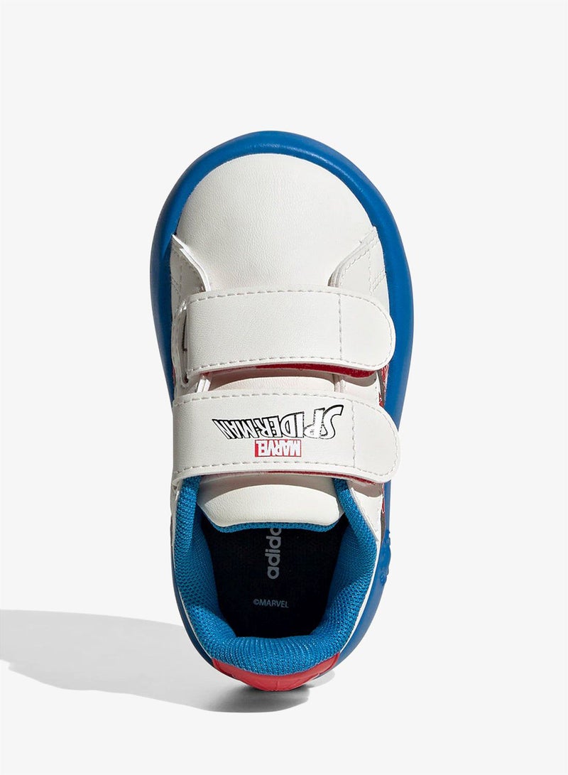 اديداس حذاء جراند كورت سبايدر مان للأطفال الرضع - Image 5