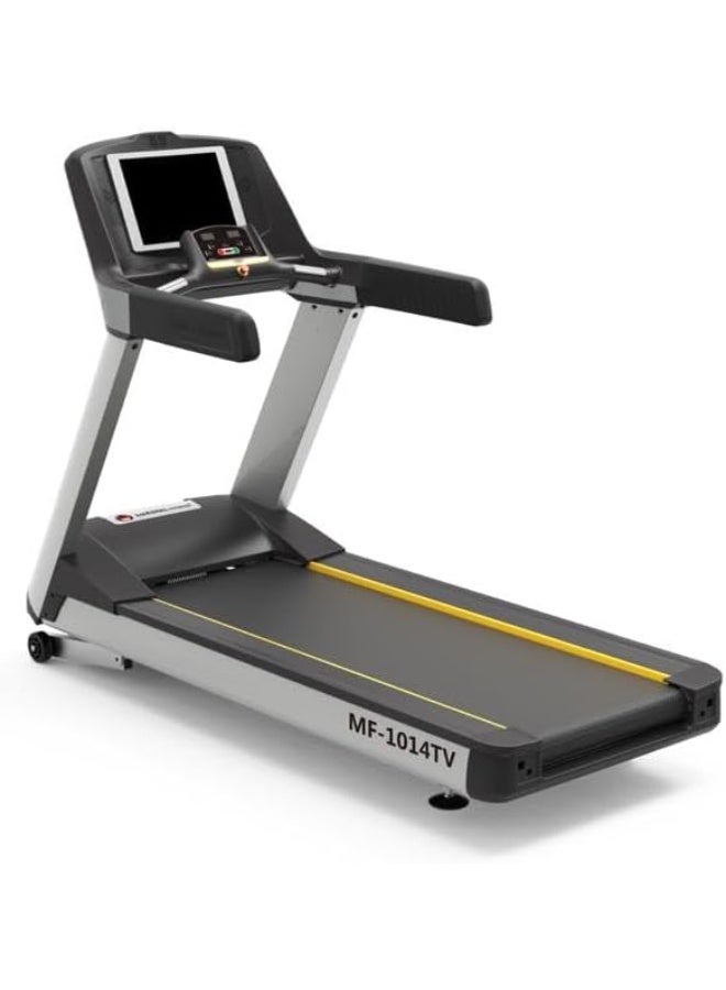 MARSHAL FITNESS 8.0 Hp Treadmill With 15.6 Touch Screen & 180Kg Max User Weight - Image 1