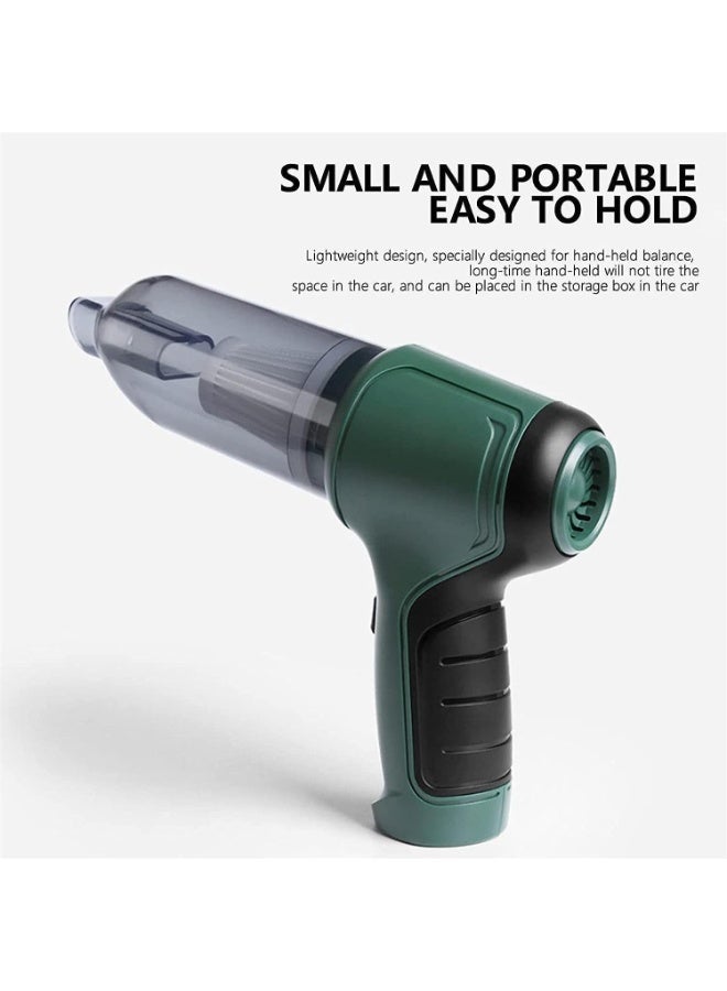 Generic 3-in-1 Cordless Air Duster & Mini Vacuum Cleaner – USB-Rechargeable Handheld Dust Blower with HEPA Filter, Multiple Nozzles for Keyboard, PC, Car, and Home Cleaning - Image 3