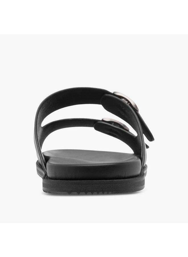 DUCHINI Men's Solid Slip-On Comfort Sandals  - Image 5