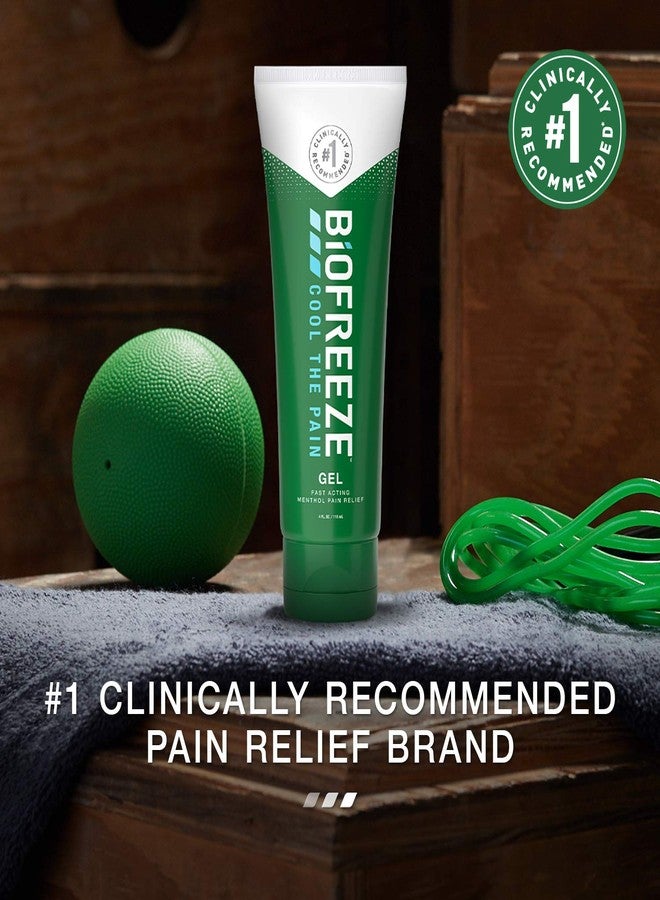 BIOFREEZE Pain Relieving Gel, 4-Ounce Tube - Image 2