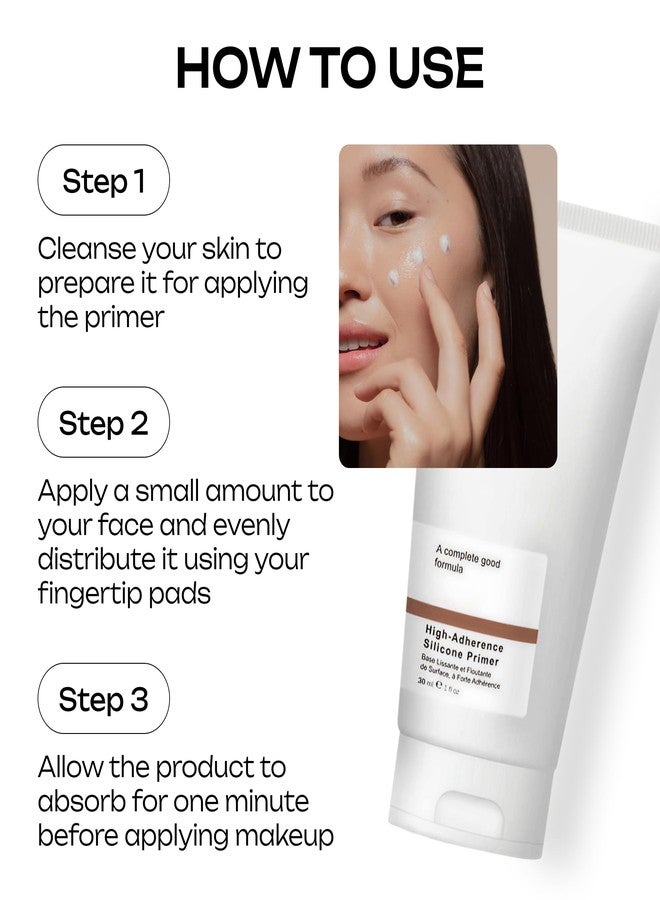 Silky Makeup Base Face Primer - Pore-Blurring, Mattifying & Hydrating Lotion - Lightweight, Oil-Free Face Cream for a Flawless, Long-Lasting Look - Preps & Protects Skin - Image 3