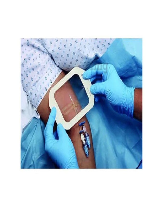 Anmol Tegaderm 8526 IN Transparent Film Dressing Frame Style 10 cm x 12 cm (Pcs, 10) - Image 2