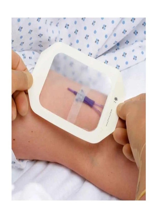 Anmol Tegaderm 8526 IN Transparent Film Dressing Frame Style 10 cm x 12 cm (Pcs, 10) - Image 3