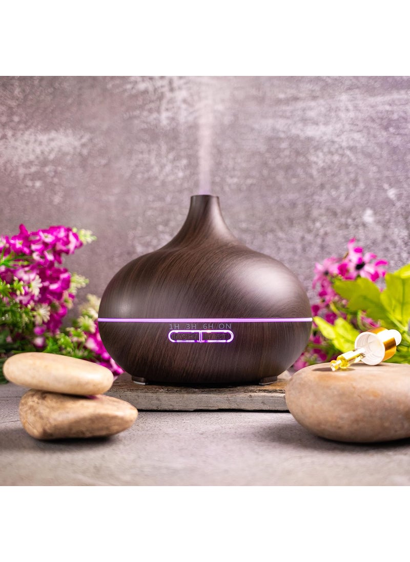 DIVINE AROMA - Divine Aroma Aromatherapy Combo Aroma diffuser funnel type Lavender Essential Oil 10 ml 100 Natural Pure - Image 1