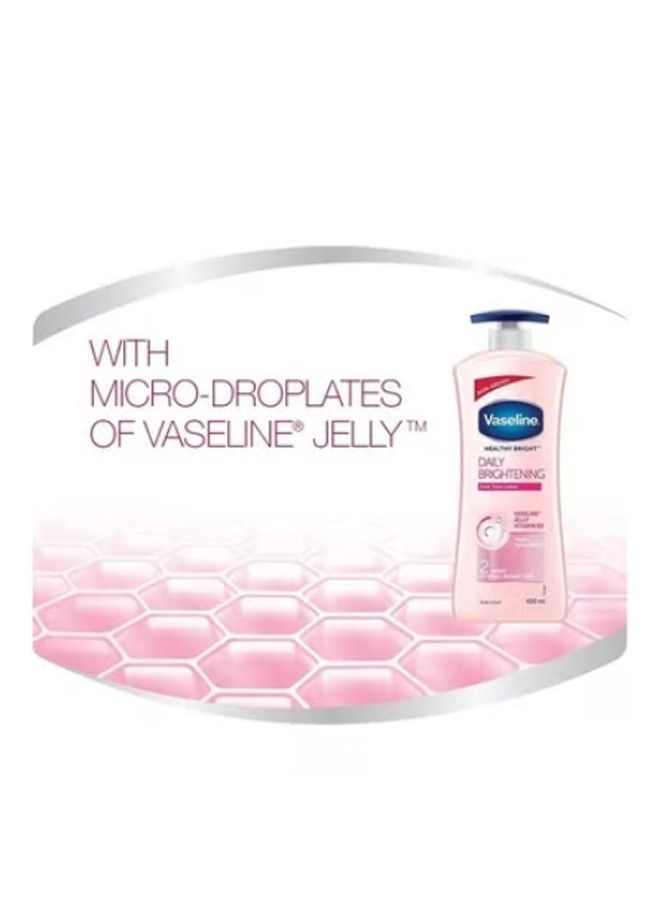 Vaseline Even Tone Body Lotion Pink 400ml Pack of 2 - Image 3