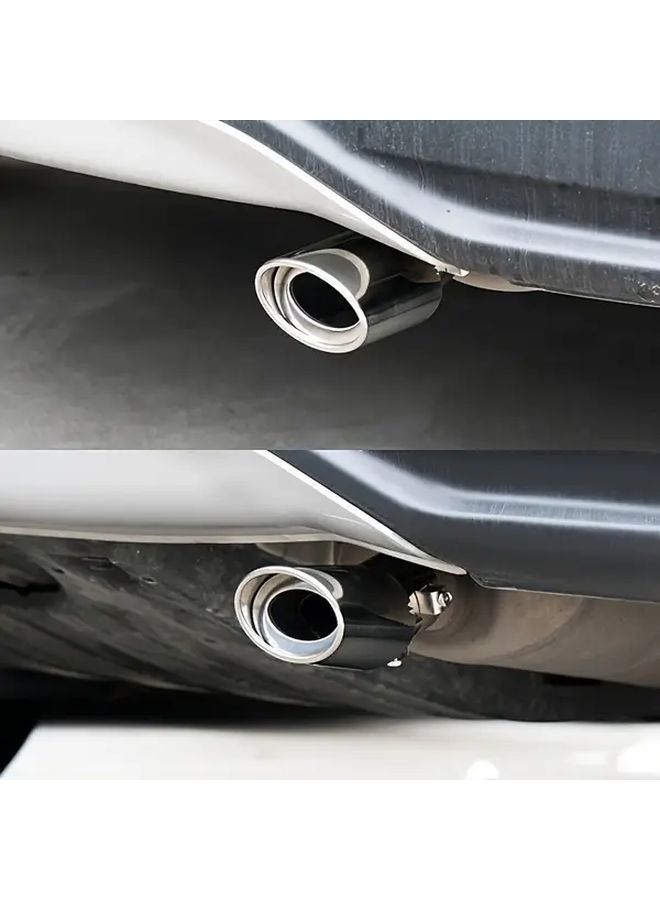 Stainless Steel Straight Exhaust Pipe Durable Automotive Upgrade Easy Install - Image 5