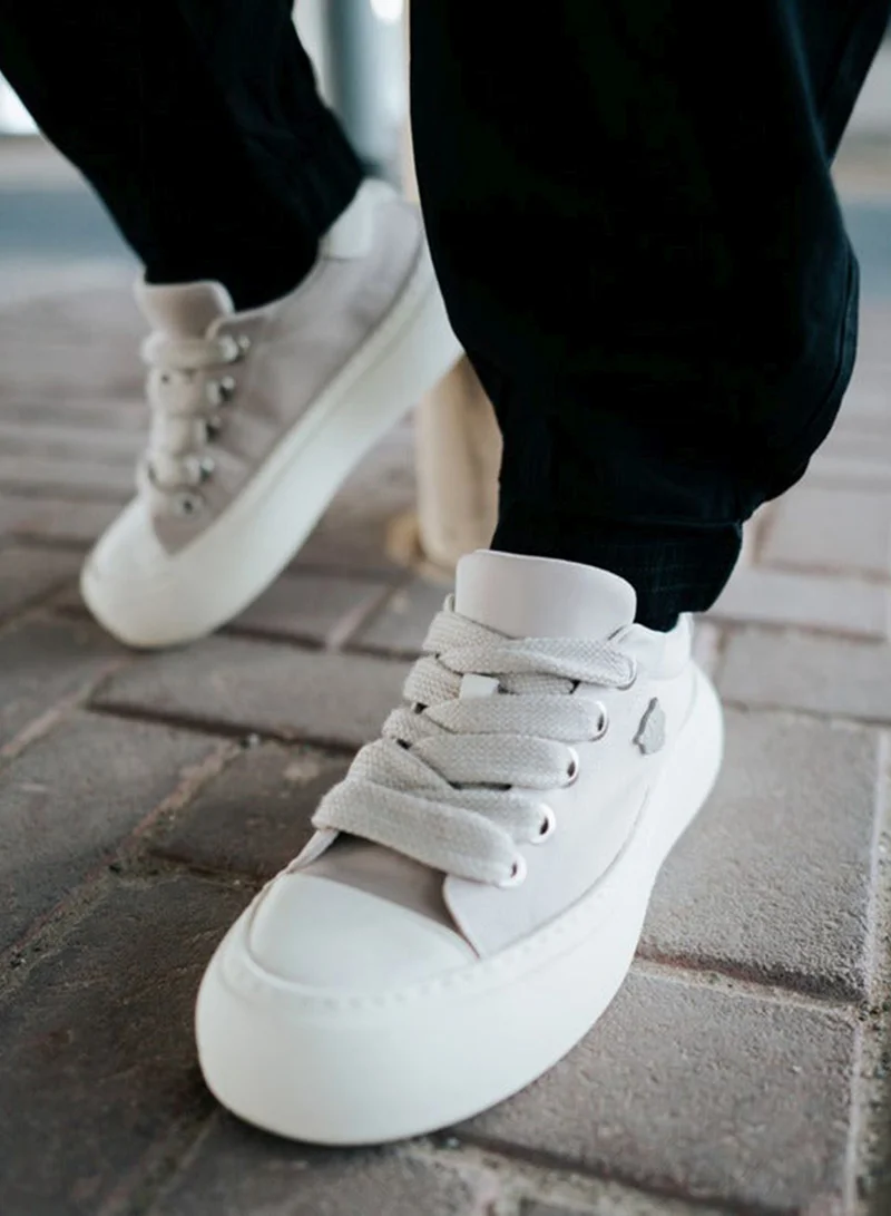 Tanjim Squad White GLIDE SNEAKERS - BEIGE for Men | Best Price UAE