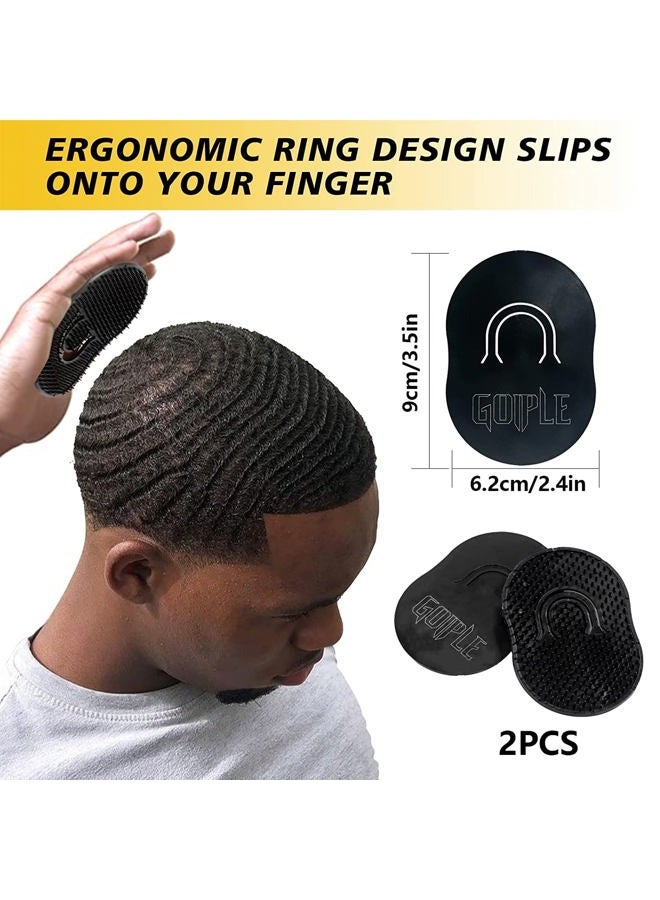 Goiple Natural Wave Pomade for Men Strong Hold, Easy Wash 360 Wave Training Hair Cream, Waves Grease for Men Promotes Layered Waves, Moisture, Control and Silky Shine (with Travel Size) - Image 4