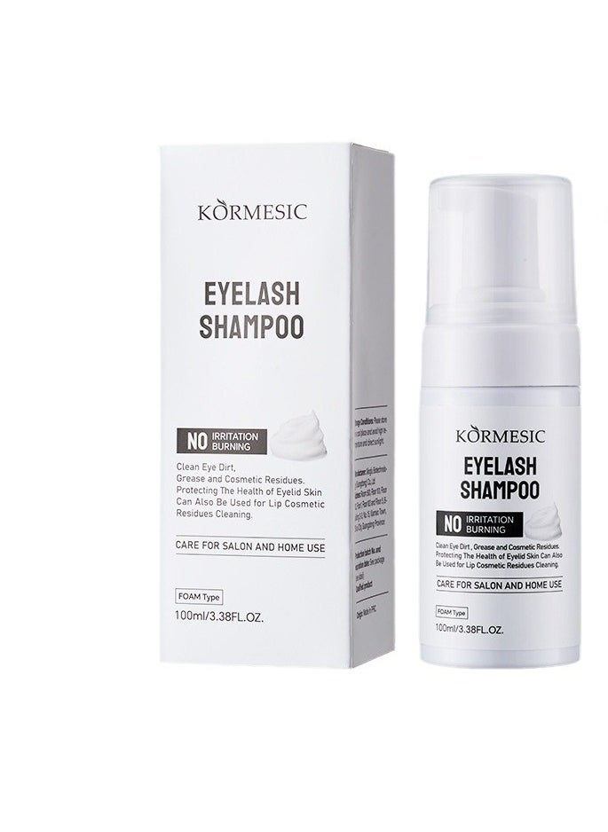 Kormesic Eyelash Shampoo 100ml - Gentle Cleansing & Conditioning  - Image 1
