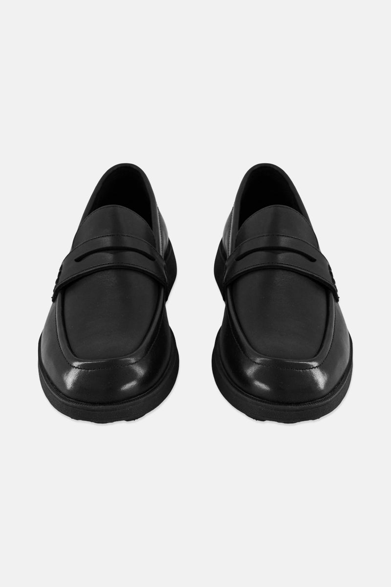 GEOX Men Spherica Ec10 Slip On Loafers, Black - Image 3