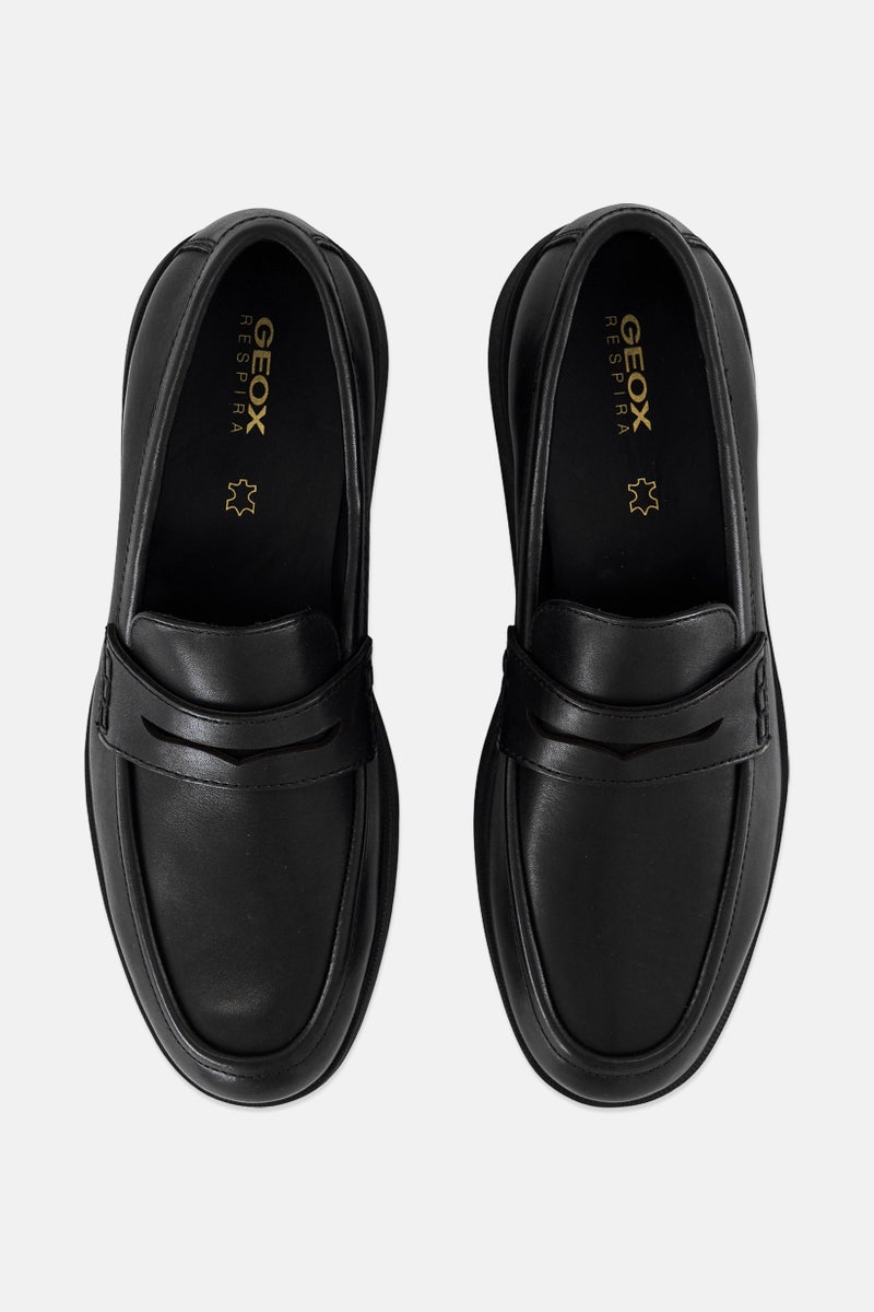 GEOX Men Spherica Ec10 Slip On Loafers, Black - Image 2