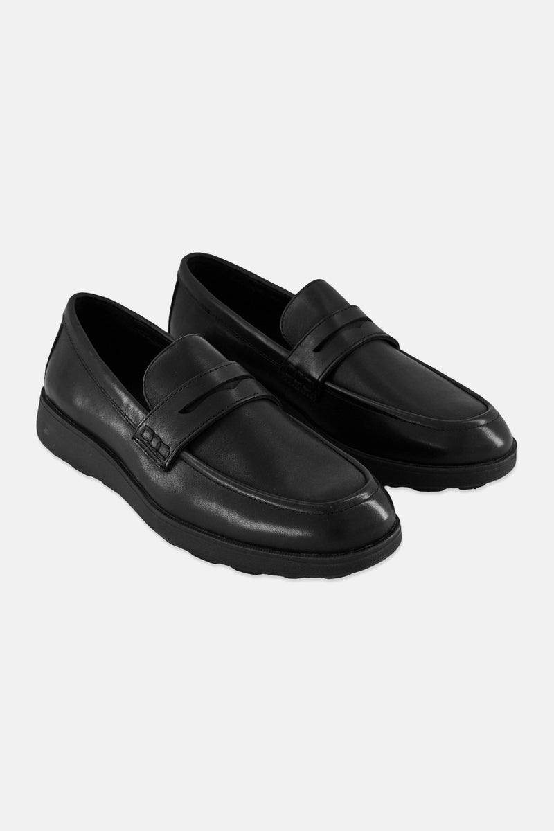 GEOX Men Spherica Ec10 Slip On Loafers, Black - Image 1