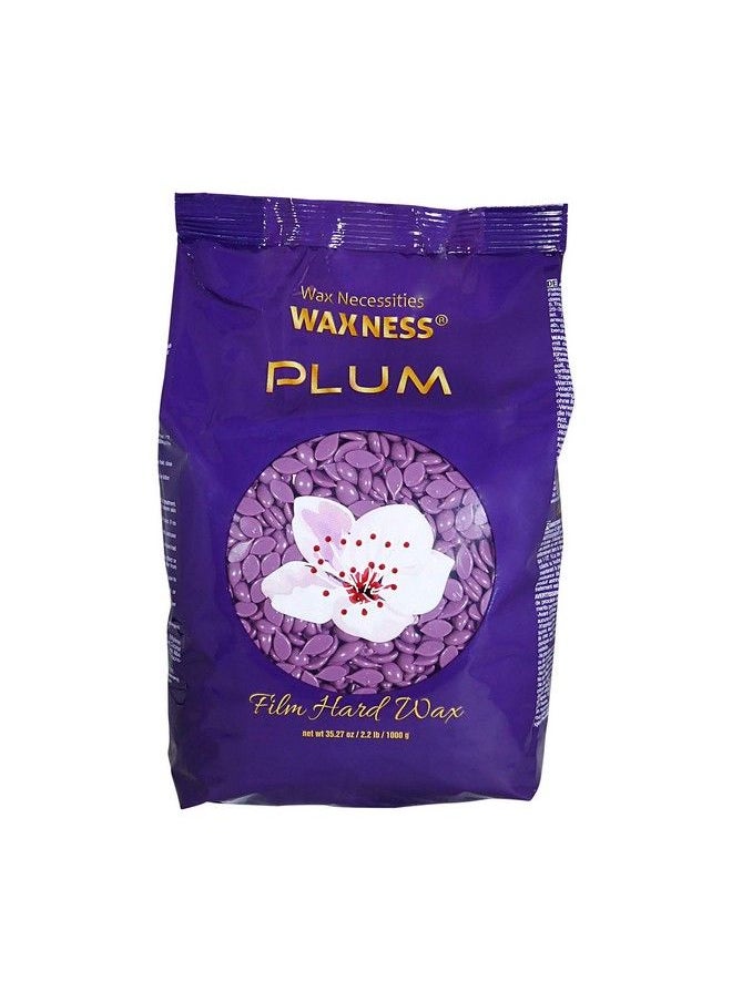 wax necessities Waxness Film Hard Wax Plum 2.2 Pounds  - Image 1