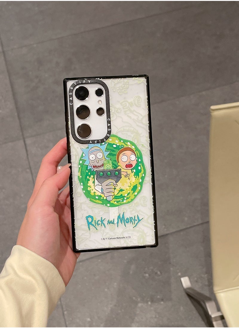 Casetify - Samsung Galaxy S23 Ultra Magnetic Case - Rick and Morty Adventure Series - Image 1