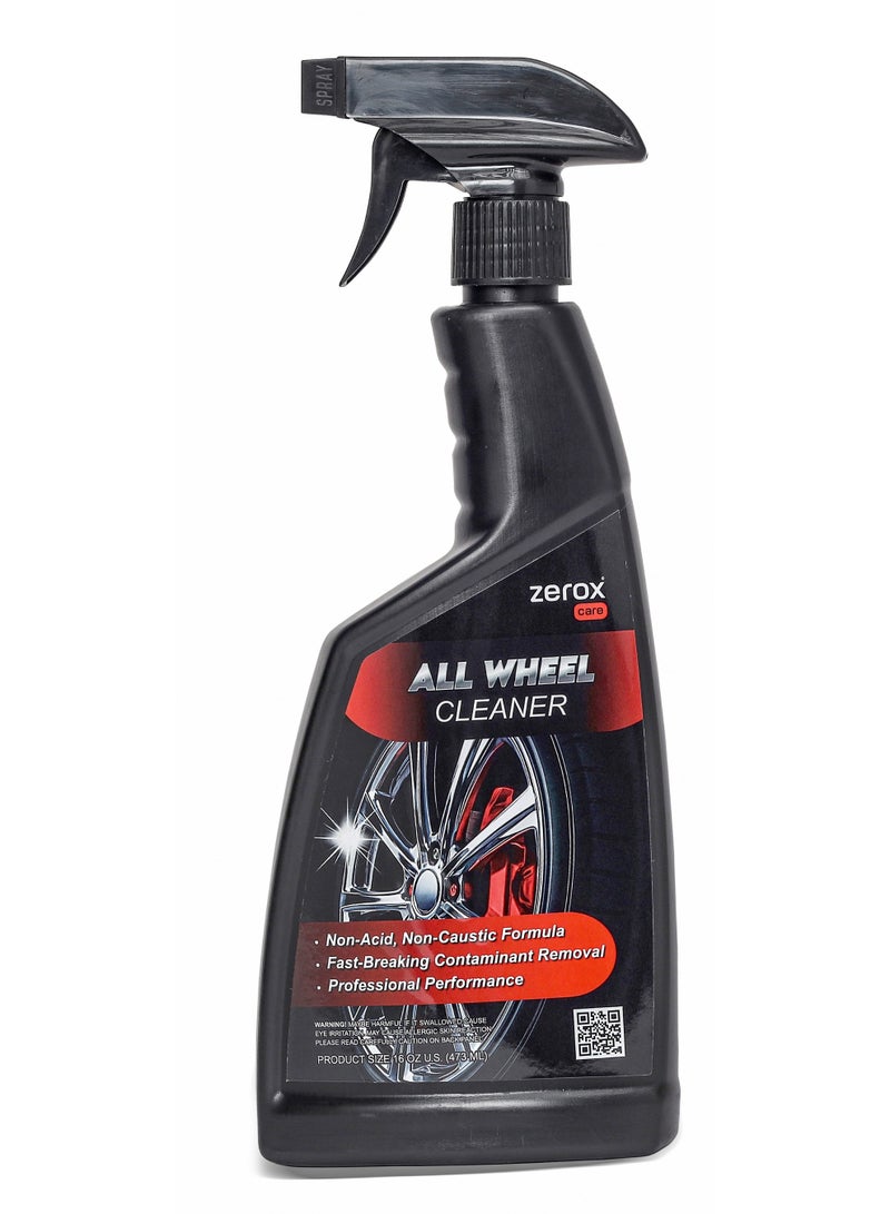 ZeroxCare All Wheel Cleaner Spray Bottle, Professional Grade - Image 1