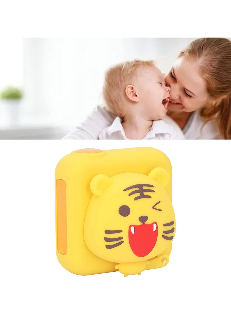جي جوت كاميرا رقمية للأطفال للبنات والأولاد، كاميرا فيديو صغيرة للأطفال بدقة 20 مليون بكسل 720 بكسل مع غطاء على شكل نمر كرتوني للأطفال الصغار كهدية عيد الميلاد، تدعم بطاقة ذاكرة 32 جيجابايت - Image 2