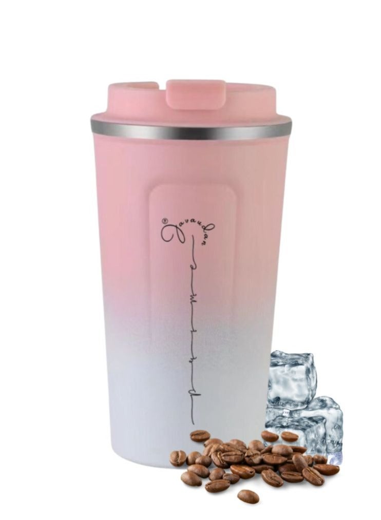 Prime by javaudan Stainless Steel Travel Coffee Mug Thermos Cups Double Layer Vacuum Insulation Cup Portable Car Tea Cup Bottle 510ml - Image 1