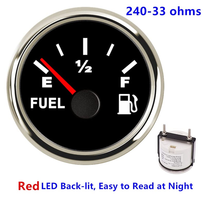 100TECH Marine Fuel Gauge for Boat & Car - Image 3