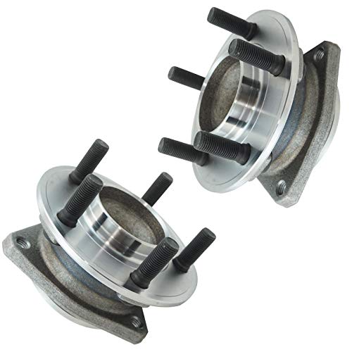 TRQ 2 Piece Front Wheel Bearing & Hub Assembly Set Compatible with 2012-2023 Chrysler 300 Dodge Challenger Charger - Image 1
