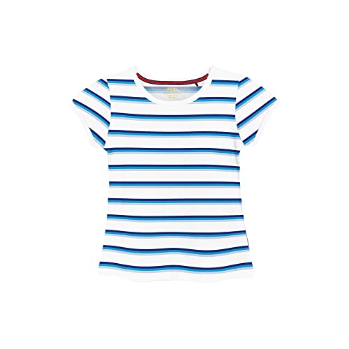 ARIEL Cotton Regular Fit Half Sleeve Cotton T-Shirts for Girls - Round Neck Tops for Girl, Multicolor - Pack of 3 - Image 5