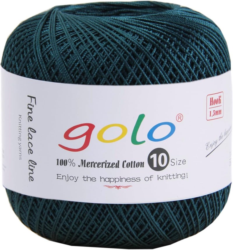 Golo Crochet Thread Crochet Yarn for Crocheting Cotton Yarn for Hand Knitting 212 - Image 1