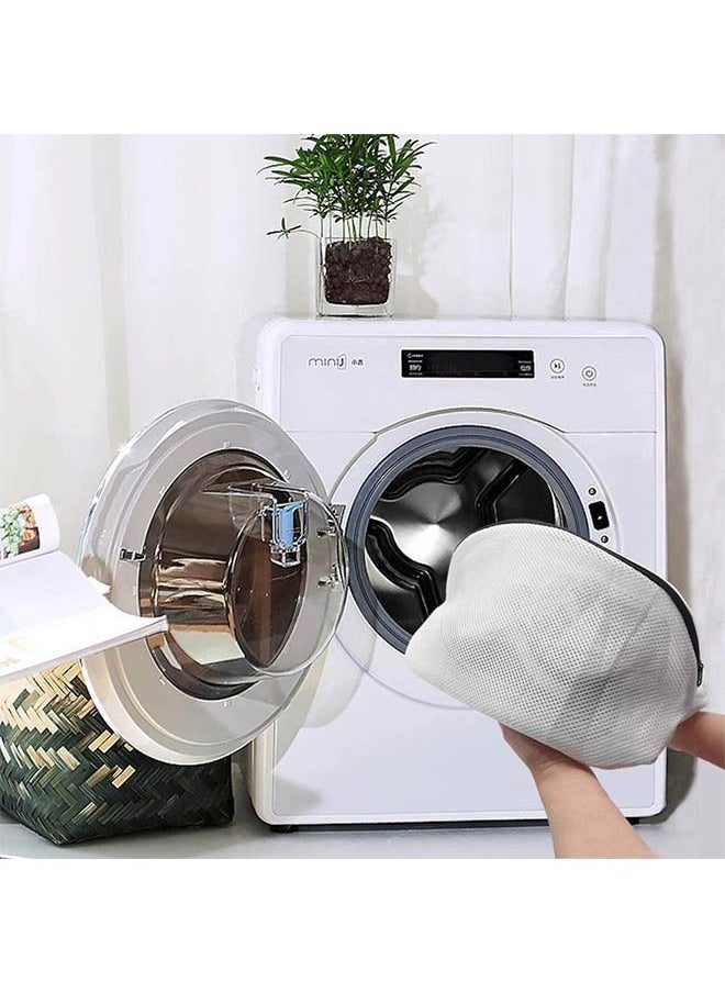 عربست كيس غسيل الأحذية مجموعة من 3 أكياس غسيل أحذية شبكية قابلة لإعادة الاستخدام مناسبة للأحذية الرياضية أحذية الجري مناسبة للرجال  - Image 3