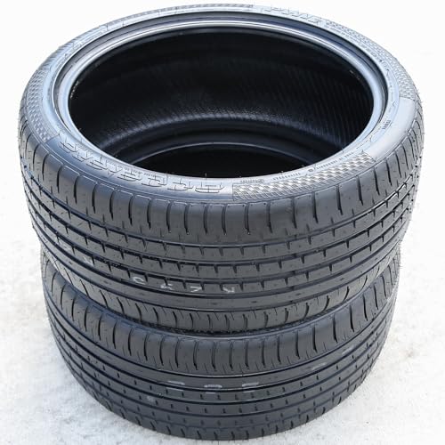 Accelera Set of 2 (TWO) Accelera Phi 2 All-Season Truck/SUV High Performance Radial Tires-275/40R18 275/40ZR18 275/40/18 275/40-18 103Y Load Range XL 4-Ply BSW Black Side Wall UTQG 400AA - Image 2