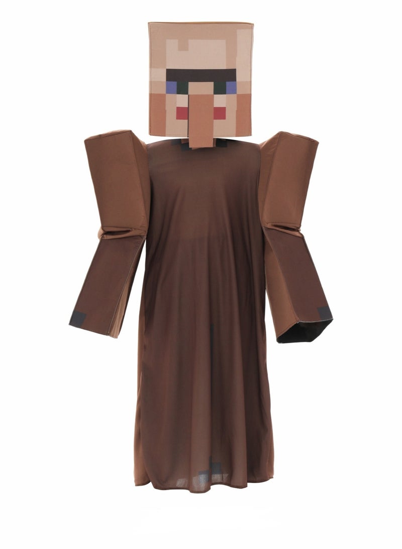 MINECRAFT زي تنكر Minecraft  رسمي زي Minecraft الفاخر للأطفال مع غطاء رأس وزي قفز للأطفال للعب التظاهر وزي الحفلات للمهرجانات