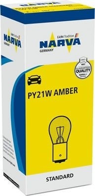 Bulb 12V 21W 93 Close Claw Yellow PY21W 10 Pcs