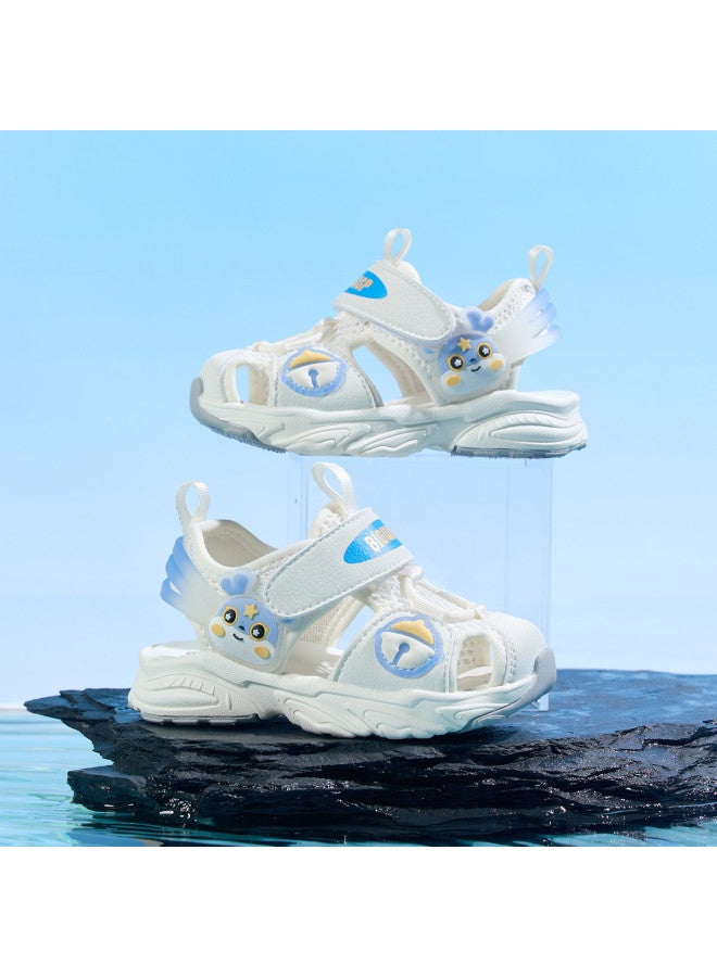 Bumblebee Baby Boys' & Girls' Sandals - Breathable Summer Learning Walking Shoes For Toddlers, Fashionable Hollow-out Beach Shoes With Toe Protection - Image 2