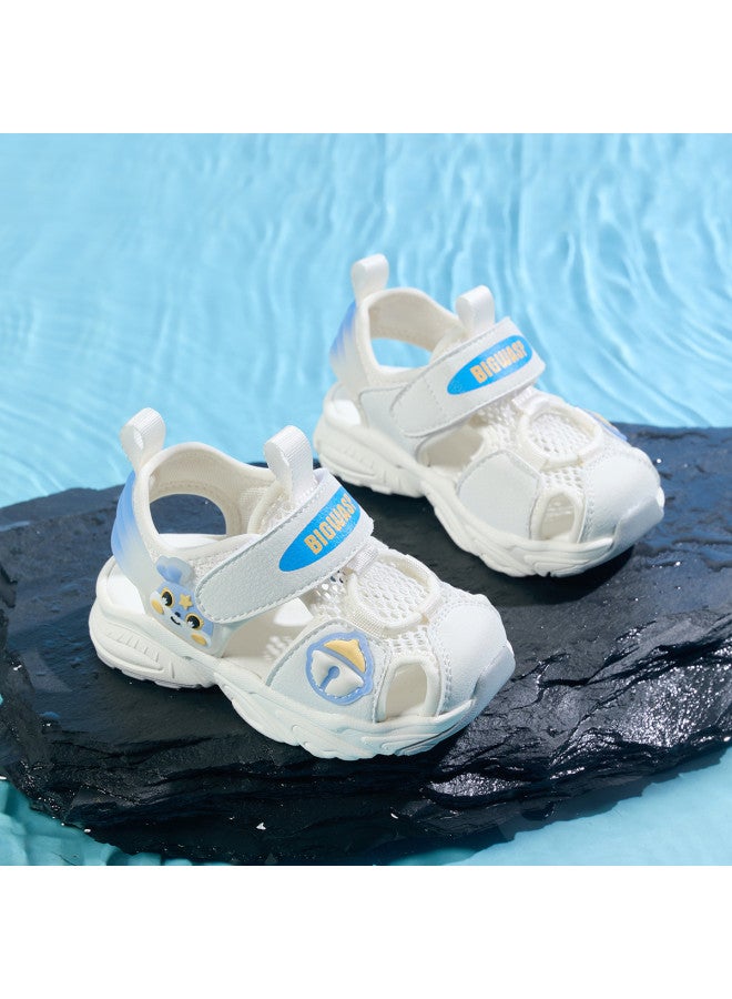 Bumblebee Baby Boys' & Girls' Sandals - Breathable Summer Learning Walking Shoes For Toddlers, Fashionable Hollow-out Beach Shoes With Toe Protection - Image 3