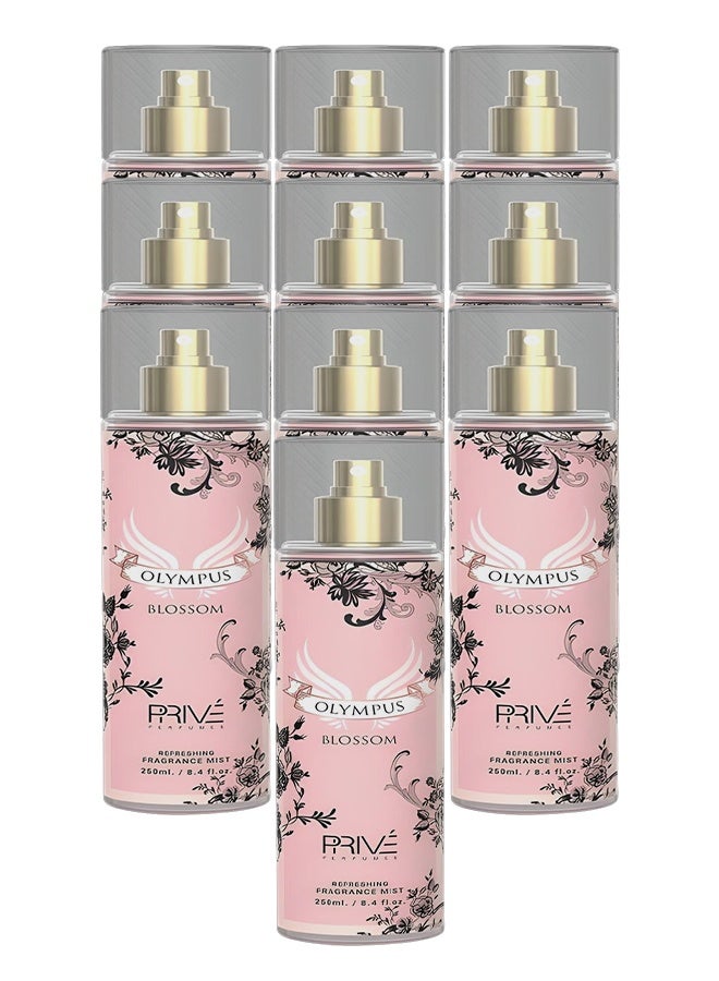 برايف 10 قطع معطر الجسم أوليمبوس بلوسوم 250 مل - Image 1