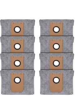Replacement Dust Bags for Eufy RoboVac L35 Hybrid/L35 Hybrid+ LR30 Hybrid/LR30 Hybrid+ LR20 Auto-Empty Station Vacuum Cleaner Automatic Airclean Dirt Disposal Bags Accessory Part (8 Packs)