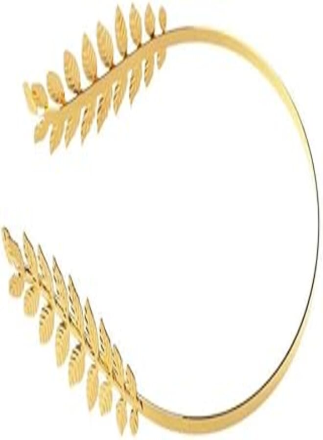 Hair Jewelry Crown for Women Leaf Branch Crown Headband Hair Accessories for Women Wedding Head Dress Jewelry (Color : 2-Leaf-Gold)