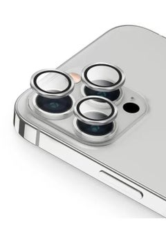 DIGI CORE iPhone 15 Pro Camera Lens Protector Compatible With Apple iPhone Keep Original Camera HD Glass iPhone 15 Pro Max Camera Lens Protector (Natural Titanium,15 Pro-15 Pro Max)  - Image 1