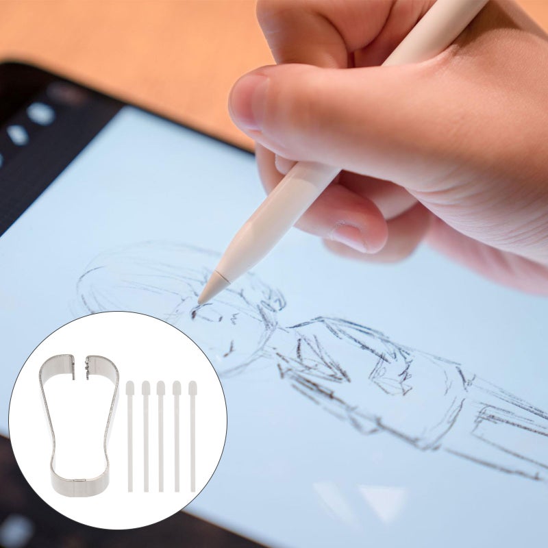🔧 مجموعة أدوات إصلاح وصيانة قلم اللمس 6 في 1 مع ملقط - Image 4