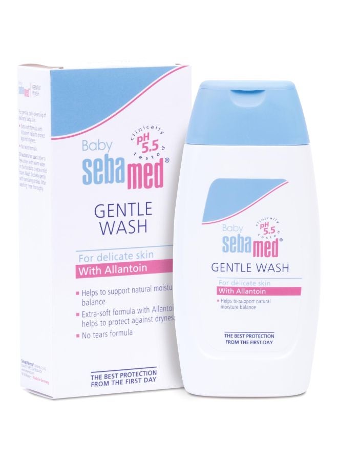 Sebamed Pack Of 2 Baby Wash White/Blue 200ml - Image 2