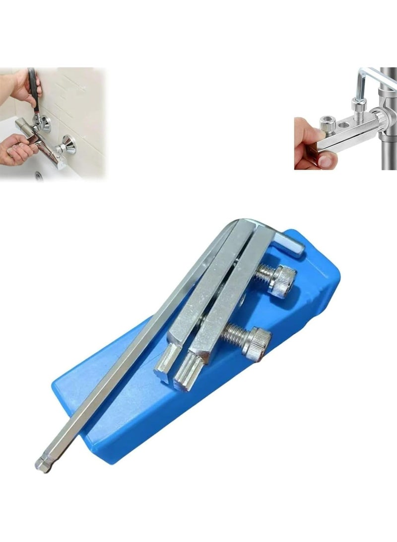 CMGTYYD Stripped Screw Extractor Set For Damaged,Screw Remover And Extractor,Broken Screw Removal Tool,Easy Out Bolt Extractor Kit,Broken Water Pipe Extractor - Image 1