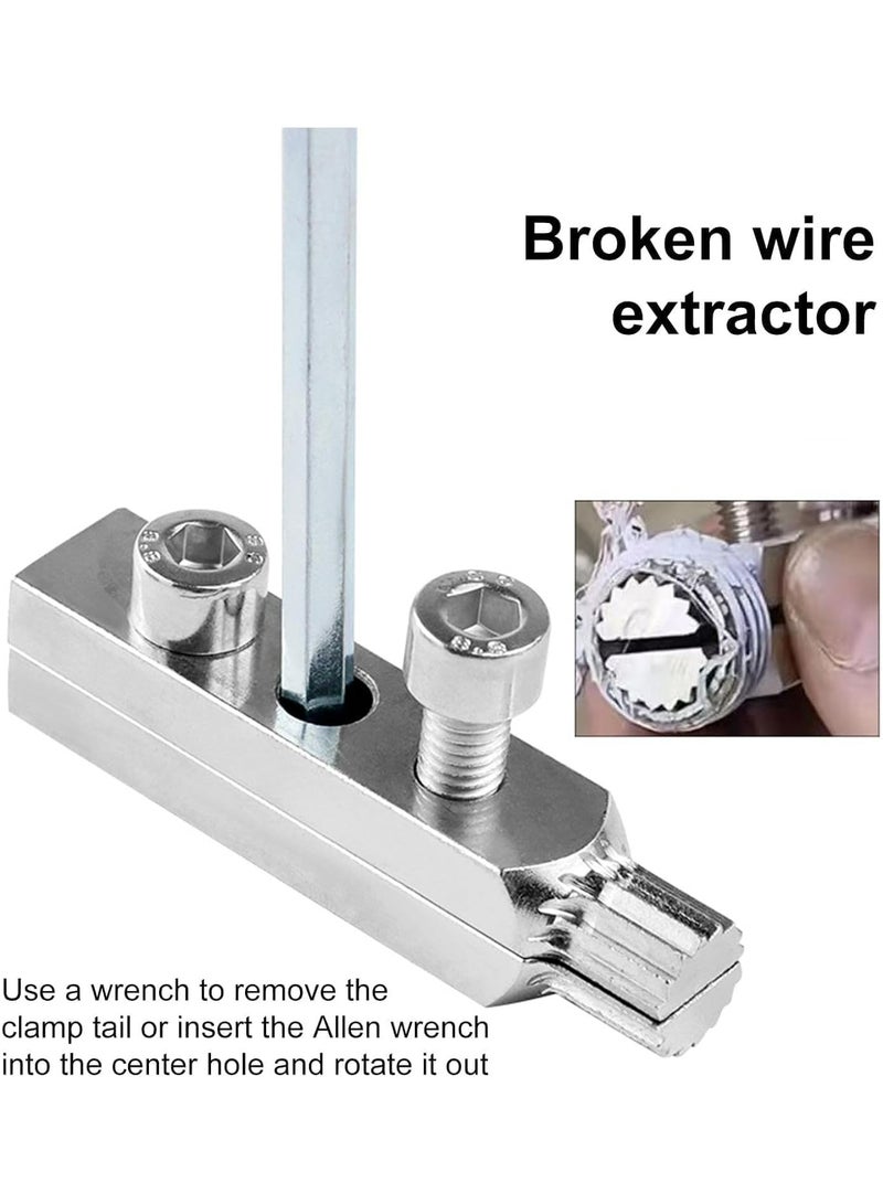 CMGTYYD Stripped Screw Extractor Set For Damaged,Screw Remover And Extractor,Broken Screw Removal Tool,Easy Out Bolt Extractor Kit,Broken Water Pipe Extractor - Image 3