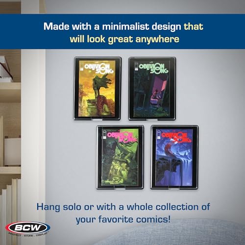BCW Comic Book Showcase Frame – 1 Pack | Current/Modern Age Display Case | Wall-Mount Holder for Comics - Image 5