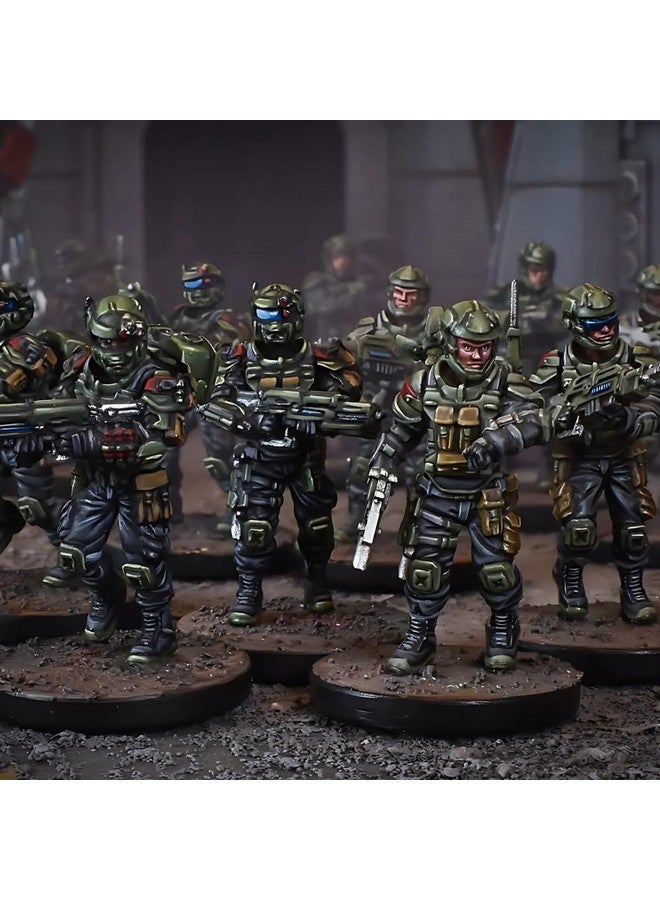 mantic Games, Deadzone GCPS Troopers - Warpath Universe Expansion Pack - Image 5