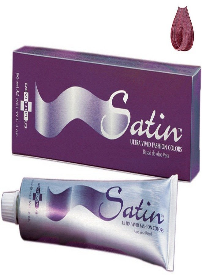 صبغة شعر ساتان - ألوان عصرية فائقة الحيوية - 4MR - أحمر ماهوجني كستنائي