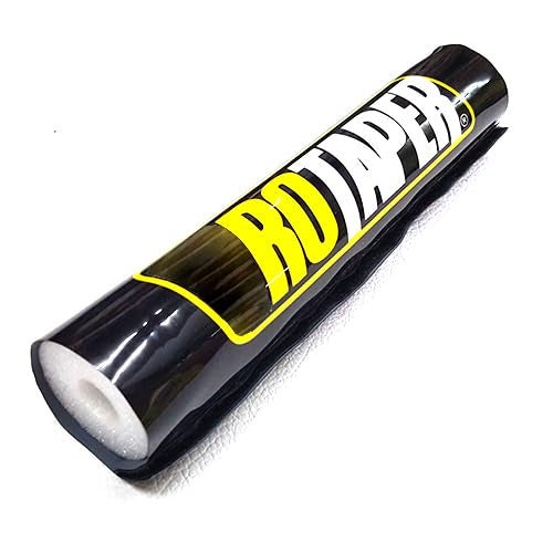 ERODIAN RoTaper Handlebar Foam | Handle Rod Foam Cover for Bikes | Round Handlebar Pad | 22.5cm Length Handle Bar Pouch (Black) - Image 3