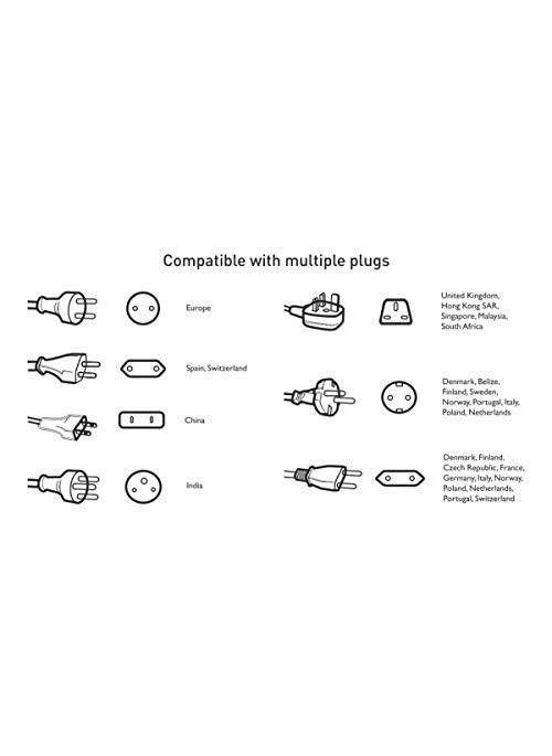 Generic Toby Multiplug/Extension Board (3+3) -3 Individual Switches with Universal sockets Multiplug 6 Amp, LED Indicators and Fuse on multiplug, (Creamy White)  - Image 5