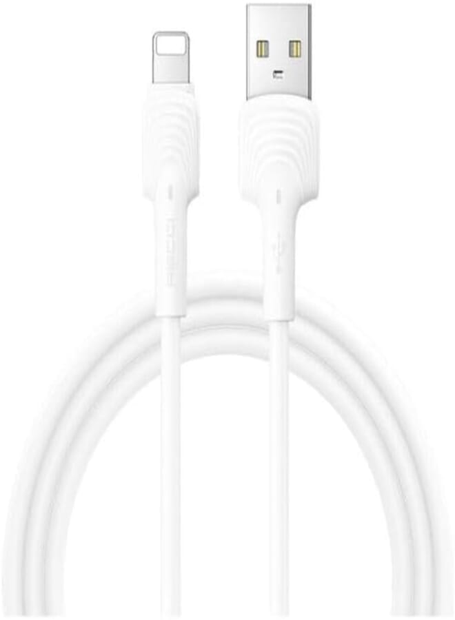 Next Next Store 100cm 2.4A Fast Charging Cable, Strong and Flexible PVC Material, Connector Compatible with iPhone and iPad, Fast Charging for All Electronics, Corrosion and Damage Resistant